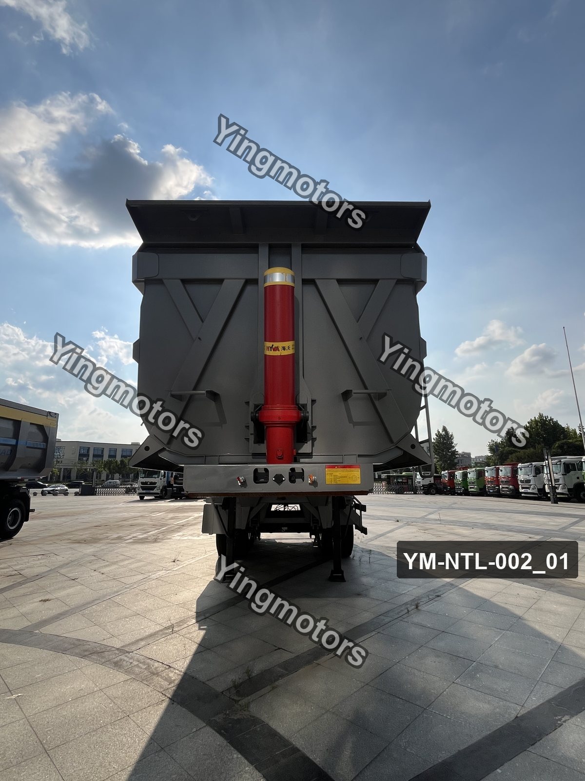 U-shape Dump Semi-Trailer (HYVA)