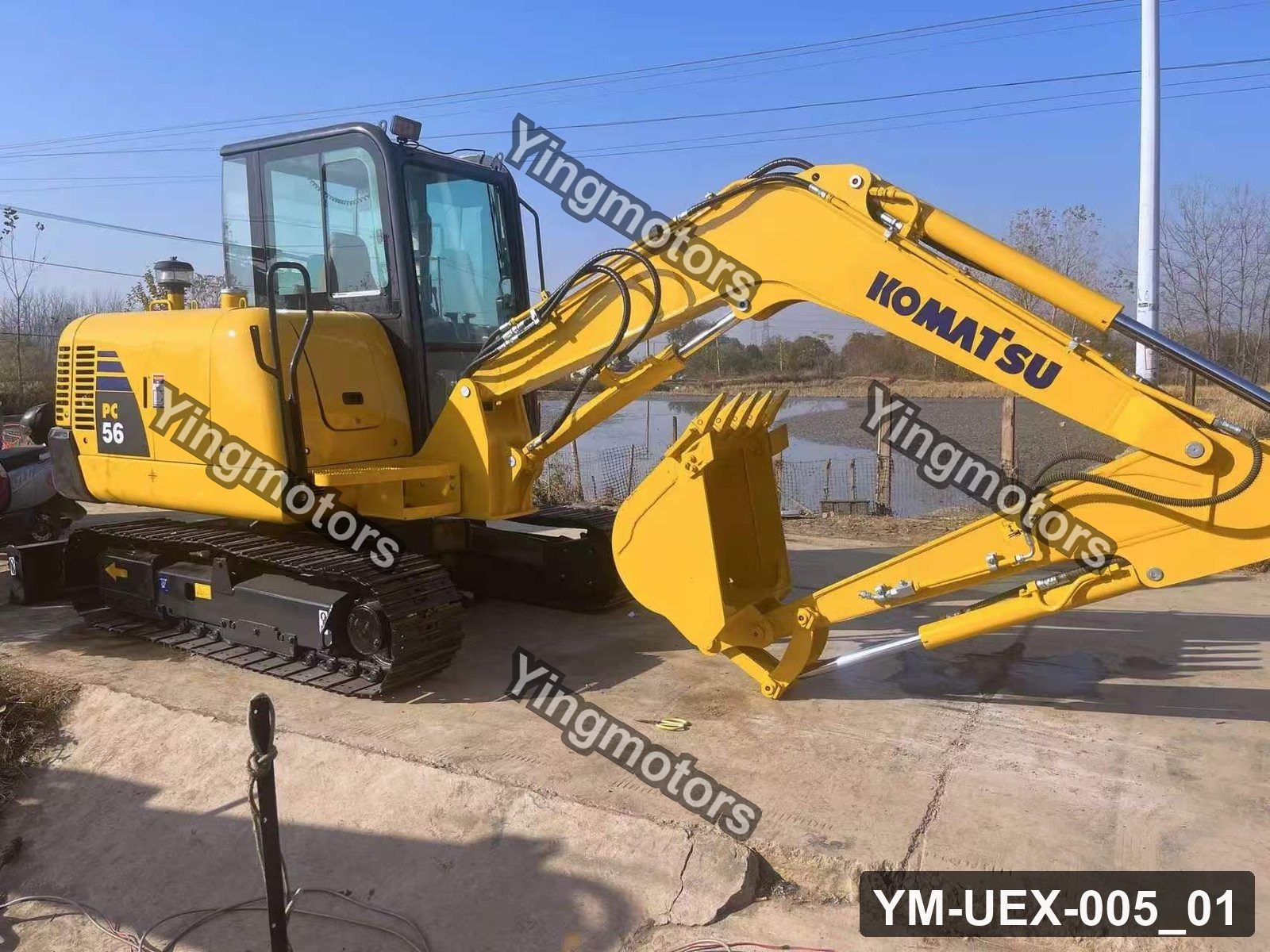 Used Komatsu PC56 Excavator