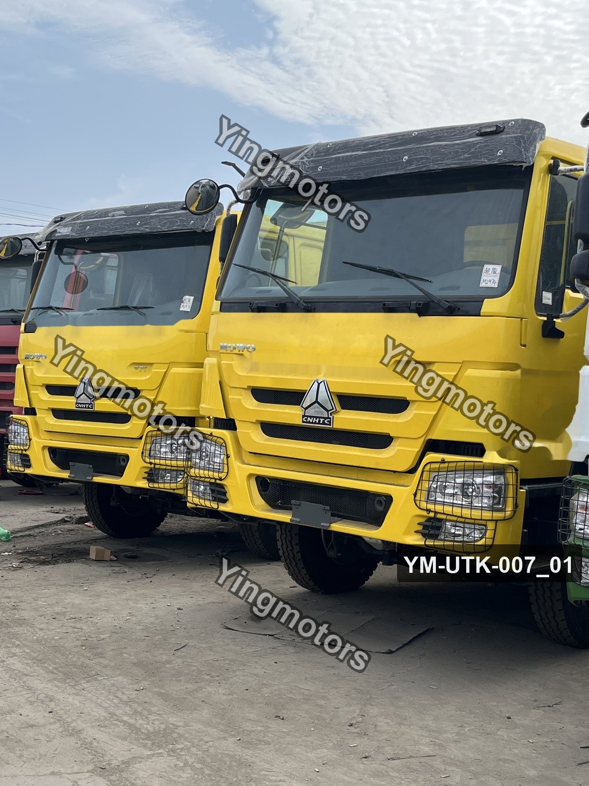 Used HOWO Dump Truck (Yellow)