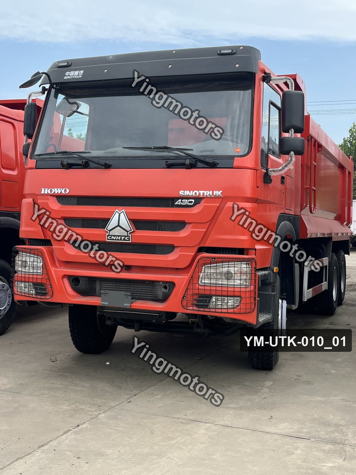 Used HOWO 430 Dump Truck (Red)